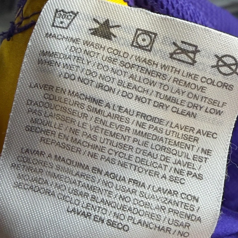 Nike LSU Tigers Cargo Athletic Shorts Mens XL Purple/Gold Zip Pocket NCAA  Snike